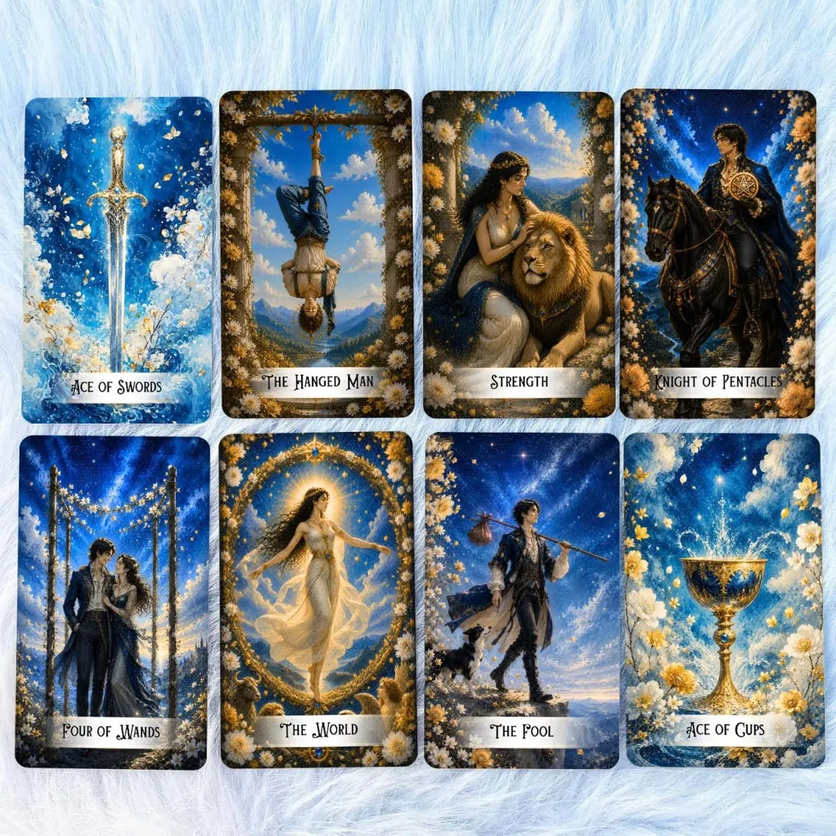 78 Tarot Cards 13x8 Cm Stellar Veil Tarot Deck Paper Manual Symbolic Designs Unique Tarot Experience Card Game