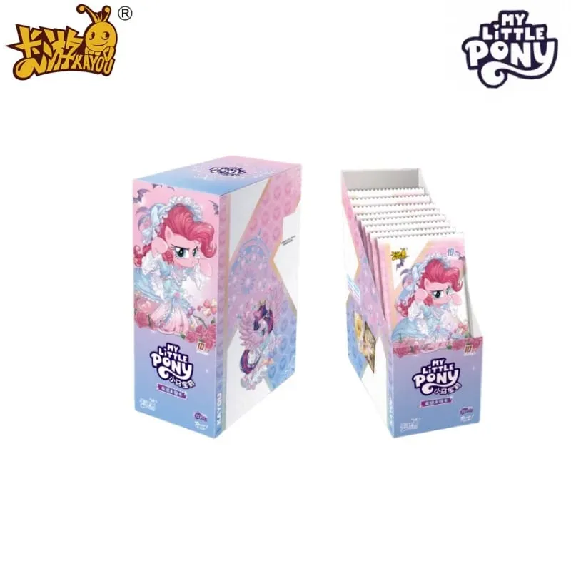 Genuine New My Little Pony Friendship Eternal Star Bag 2 Rhythm Moon AR Gilded Decoration OR Collection Card Gift