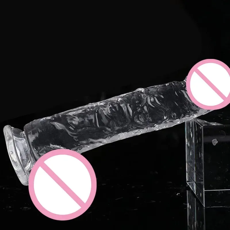Transparent Realistic Dildo Strong Suction Cup Adult Sex Toys for Women Gay Anal Masturbation Realistic Dick Sex Toys Big Dick18