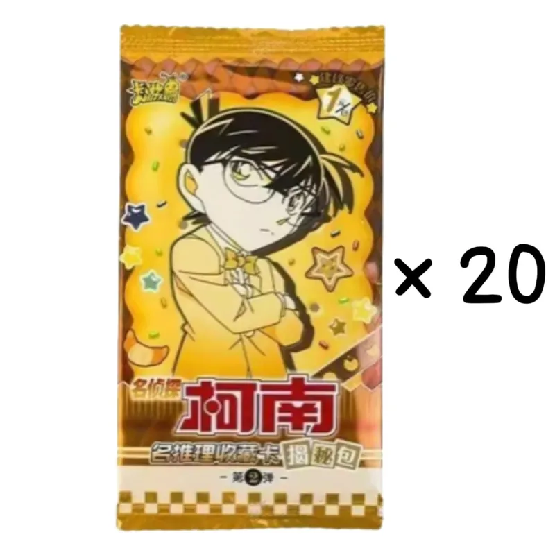 Genuine Detective Conan Card Name Reasoning Reveal Package Halloween Theme Kuroba Kaito Anime Collection Cards Toys Gifts