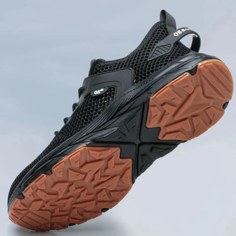 Official-website Summer Men's Safety Shoes New Lightweight Breathable Casual Shoes Anti-slip Anti-smash Anti-stab Work Shoe 2026