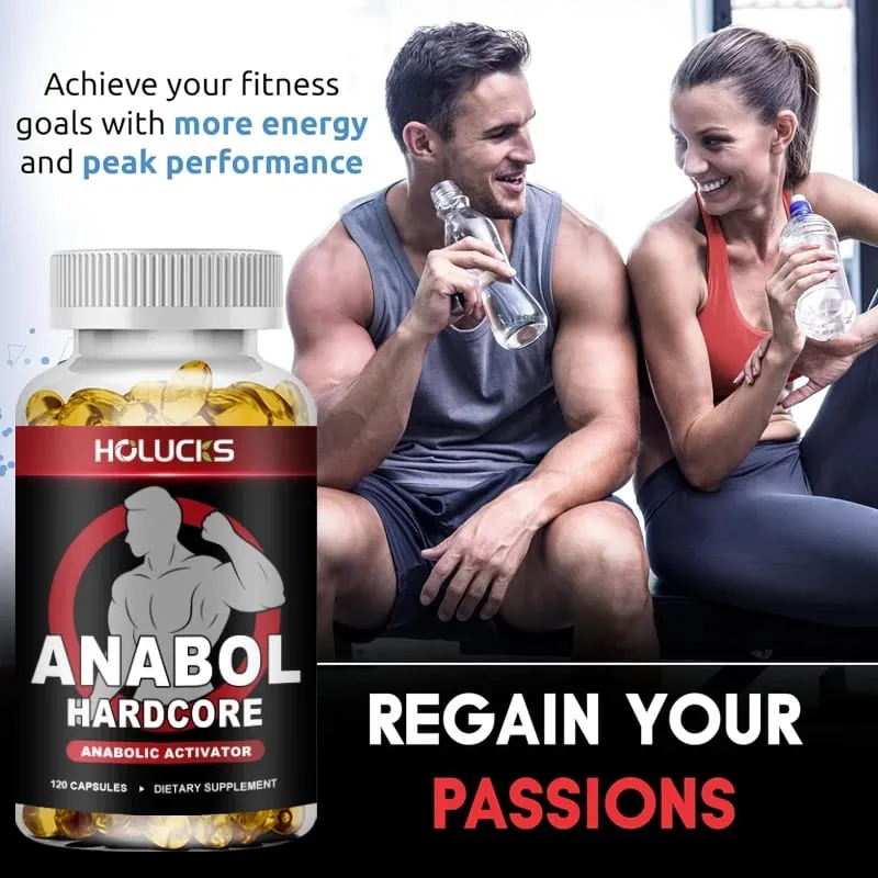 Premium Anabol Muscle Capsules Support Muscle Function Stamina Strength & Steady Body Condition for Regular Athletes — image 6