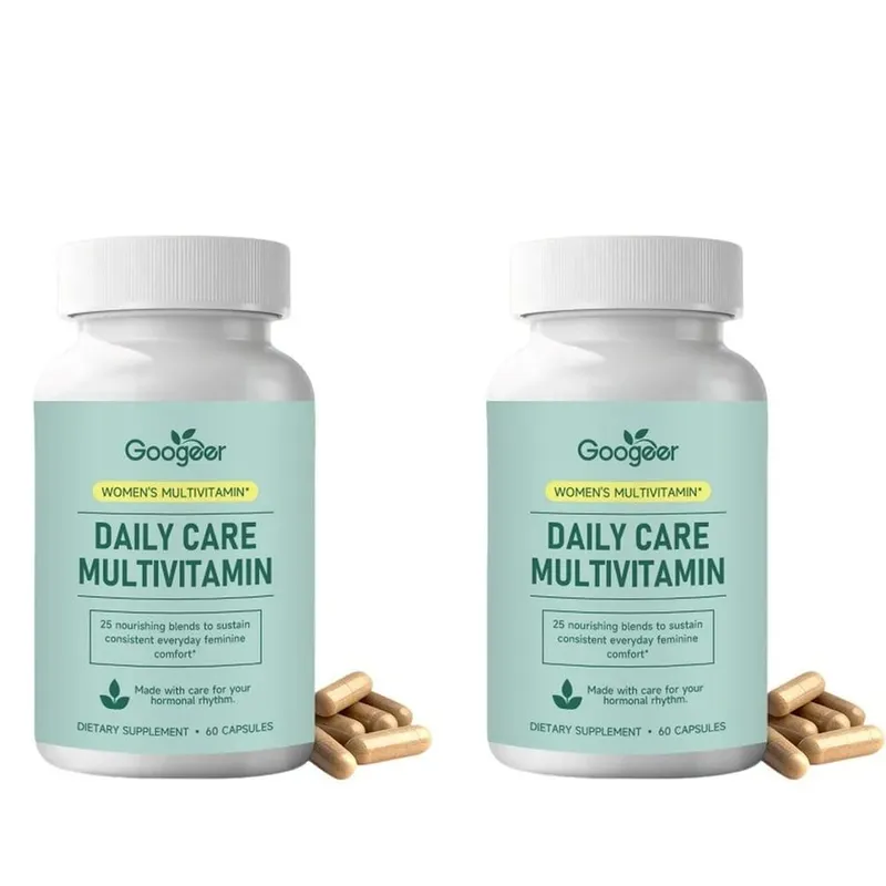 Women's Multivitamin Capsules with Inositol Minerals & Herbal Blend for Daily Nutrition Support and Energy Vitality 60 Count