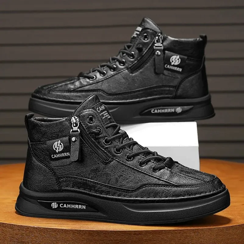 Herren-Sneaker, High-Top-Loafer, Skateboard, Sport- und Freizeitschuhe für Herren, Herren-Sneaker, rutschfest, weich und bequem, neu