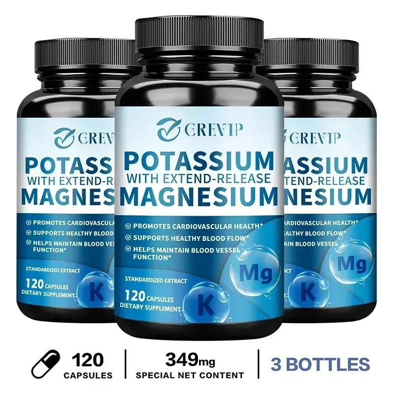 Kalium Magnesium - Förbättra sömnkvaliteten Minskar trötthet och huvudvärk gynnar ben- och hjärthälsa Immunsystemet
