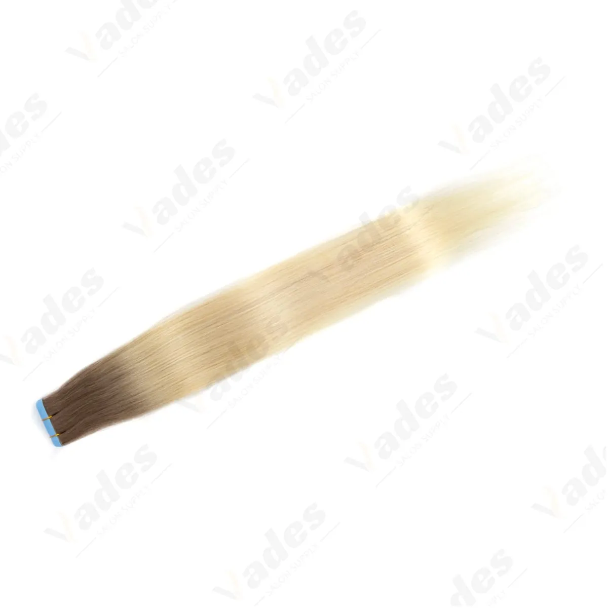 20Pcs 16" 20" Gradient Color Tape in Hair Extensions Human Hair Seamless Tape Hair Extensions 4x0.8cm Skin Weft PU Tape On Hair