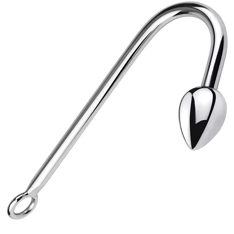 Lille medium store 3 kugler sæt metal anal krog perler head butt plug dilatator prostata massager indsats bdsm sexlegetøj til mænd