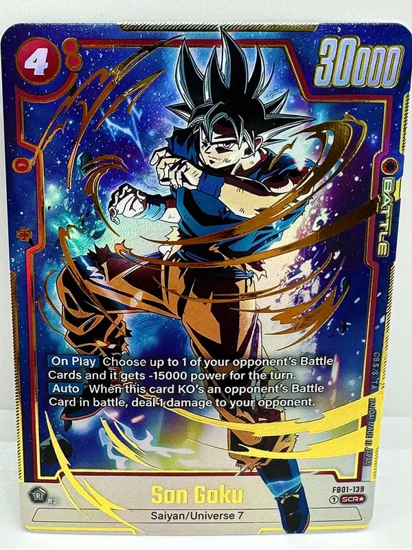 Super Card Game Fusion World Saiyan Goku Broli Toys Hobbies Hobby Collectibles Game Collection Anime Cards