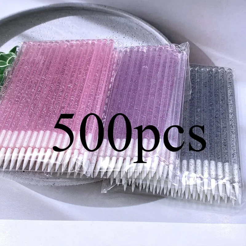 New Disposable Eye Shadow Makeup Eyeliner Brushes Crystal Wand Applicator Cosmetic Brush Eyelash Extension Female Beauty Tools
