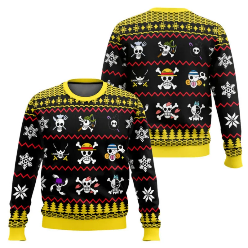 Fantasy chainsaw Christmas Carnival Unisex Sweater Santa Claus Sweater 3D Sweater Autumn and Winter Premium Clothing