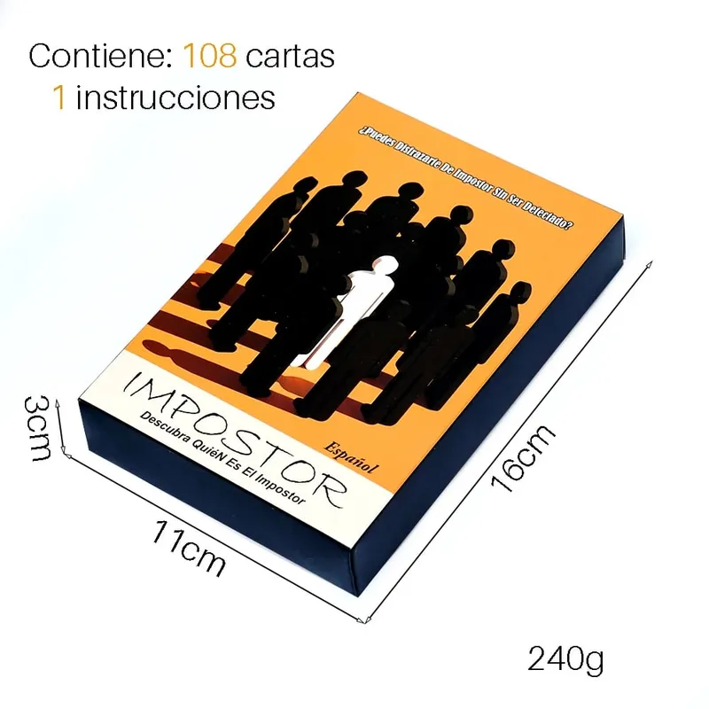 Los impostores identifican a los impostores juegos de mesa en español impostor scubra Quin es el impostor juego de cartas juego