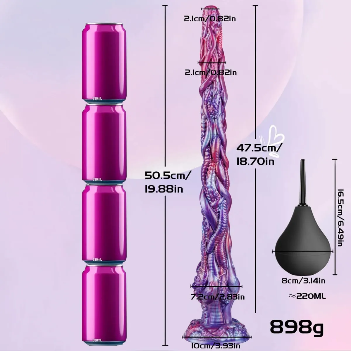 Octopus Tentacles Ejaculation Dildo Extra-Long Monster Dick Anal Plug Squirting Penis Buttplug Adult Sex Toys For Men Women BDSM