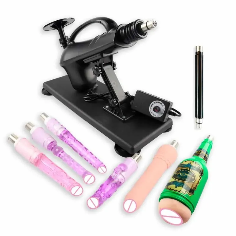New 3XLR Sex Machine for Woman Adjustable Masturbating Pumping SexTooys for Men Adult Toys Upgrade Vibrator Dildo
