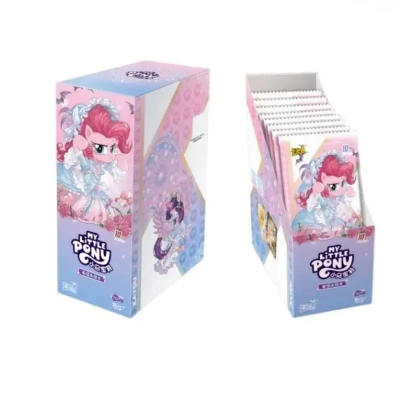 Authentic My Little Pony Friendship Forever Moon 12 11 10 Series Collectible Cards Fluttershy Anime Merchandise Gifts