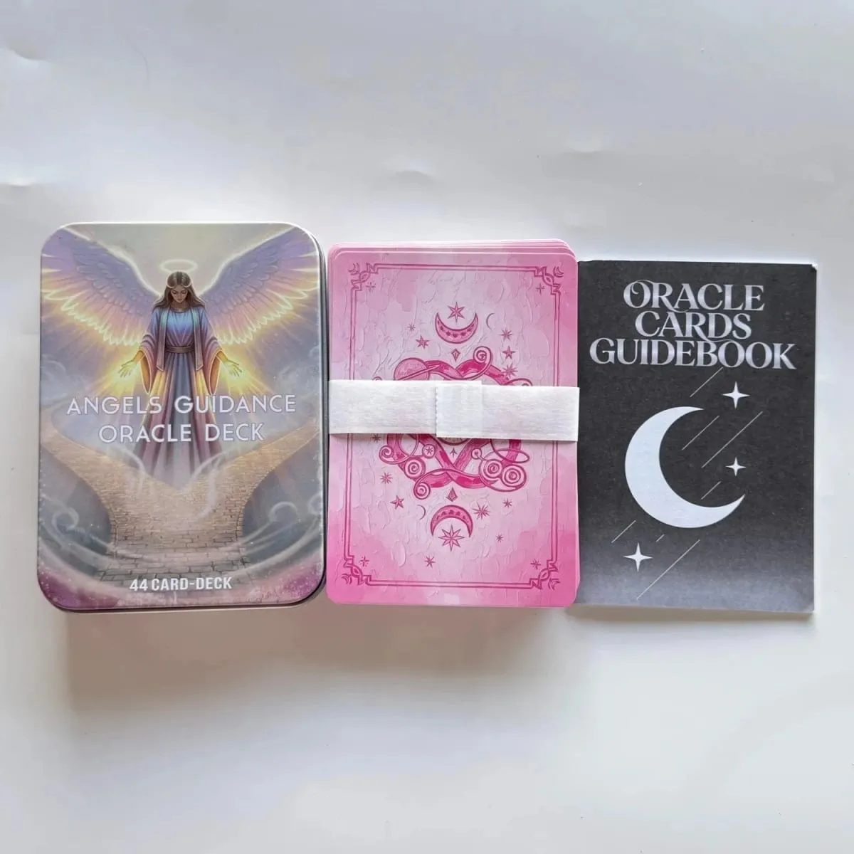 12*7cm Inner Rose Tarot Deck in Metal Box 350GSM with Paper Instruction Manual Self Growth Meditation Board Games