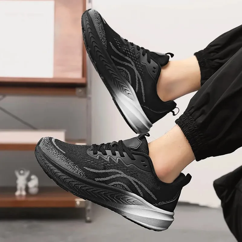 Outdoor Men's Casual Sneakers Minimalist Barefoot Shoes Running Shoes Lightweight Breathable Zero Soles Wide Toe Walking Shoes