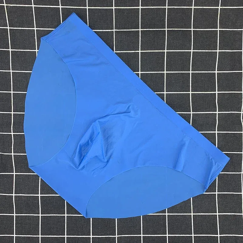 Ultratunna ispåse underkläder Halvtransparenta U konvexa trosor män Låg midja Smal Sexiga underkläder Stretch Jockstrap Trosor