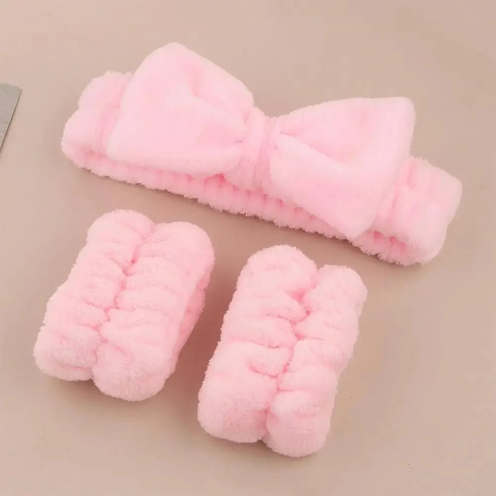 20Pcs Makeup Sponge Set Makeup Blender Triangle Powder Puff Mini Concealer Sponge Face Clean Wash Puff Headband Kit — image 5