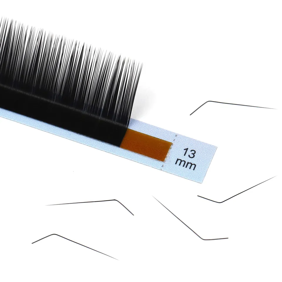 Rujade L M Curl Russian Volume Individual Eyelash Extension Natural Soft L/L+/LC/LD/LU(M) Curl Professional Makeup False Lashes