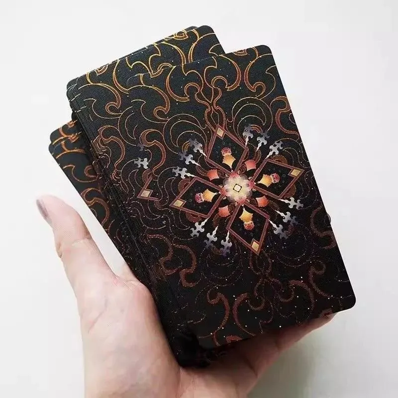 Stars Lighting Tarot Card Game - Night Sky Theme Fated Beauty Tabletop Game for Nighttime Play