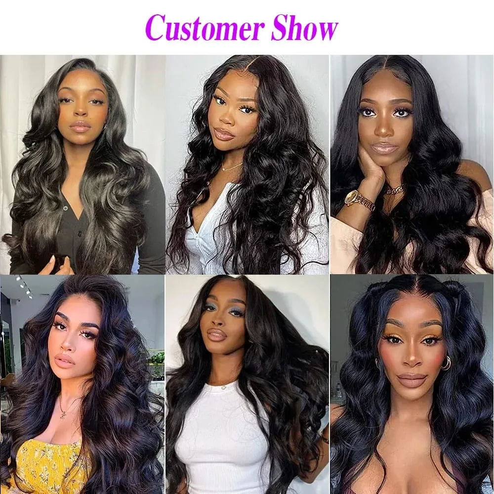 Body Wave Seamless Clip In Real Human Hair Extensions 8PC/Set Natural Brazilian Remy Hair Clip In Extension Full Head 16-32inch