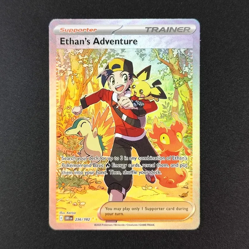 tcg Card English SV10 SV09 Destined Rivals Team Rocket's Mewtwo Cynthia's Garchomp Ethan's Ho-Oh Trading Card Game