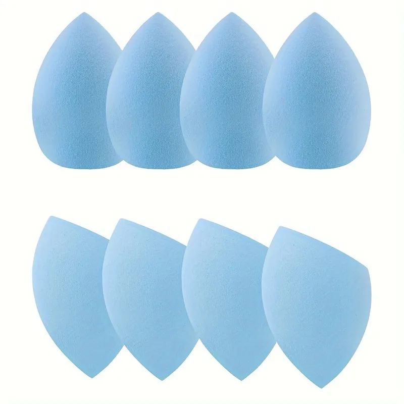 8Pcs Beauty Egg Makeup Sponge Blenders Beauty Sponges Foundation Applicator Makeup Puff Make Up Tools