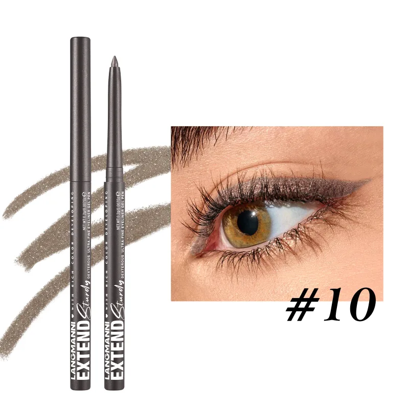 Waterproof and Sweat Resistant Eyeliner Pen Durable Easy to Color Fast Drying and Smooth Texture Creates Perfect Eye Makeup