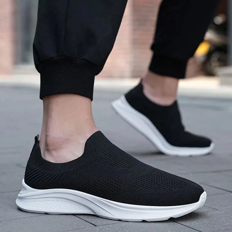 Men Sneakers Shoes For Men Lightweight Loafers Comfortable Mesh Breathable Casual Shoes Outdoor Walking Gym Shoes Size 39-46