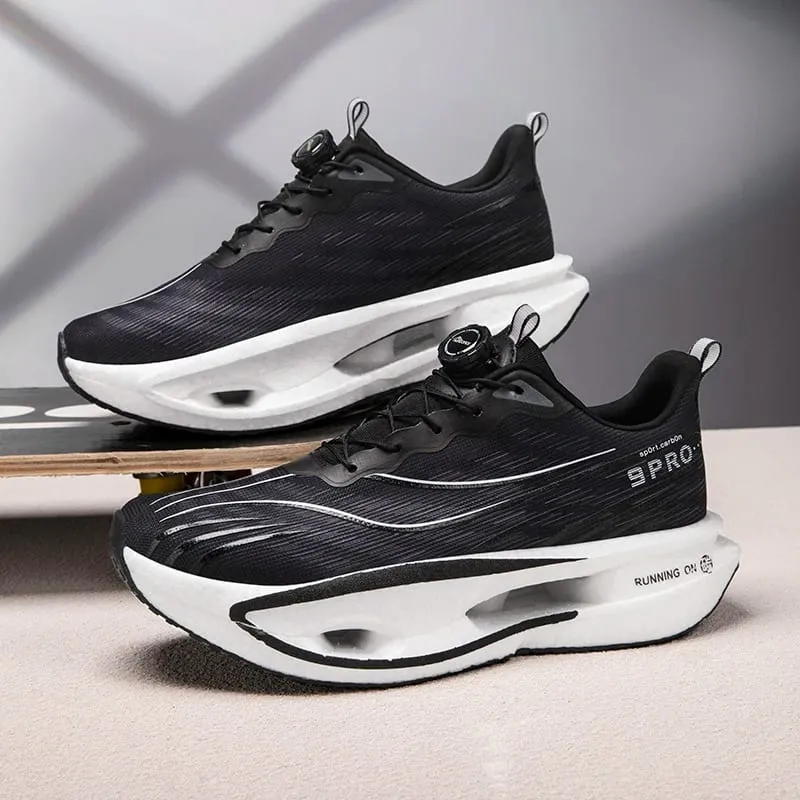 Men's Sports Shoes Carbon Plate Running Shoes Male Marathon Sneakers Racing Shock-absorbing Athletics Training Shoes for Women