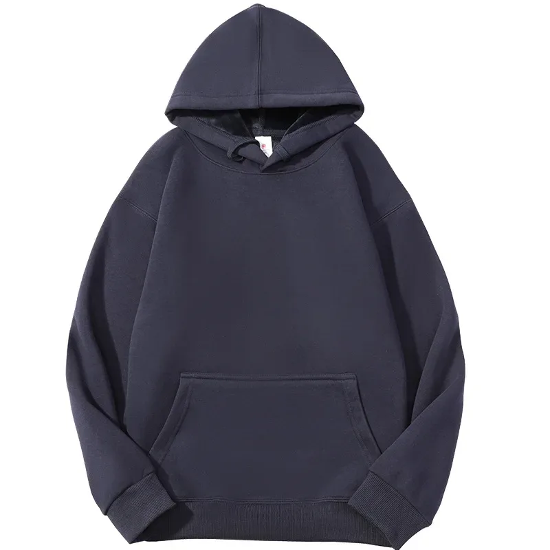 Customize Your Brand Logo Autumn Winter Mens Hoodies High-quality Heavy Weight Cotton Sweatshirt DIY Team Clothing Customization