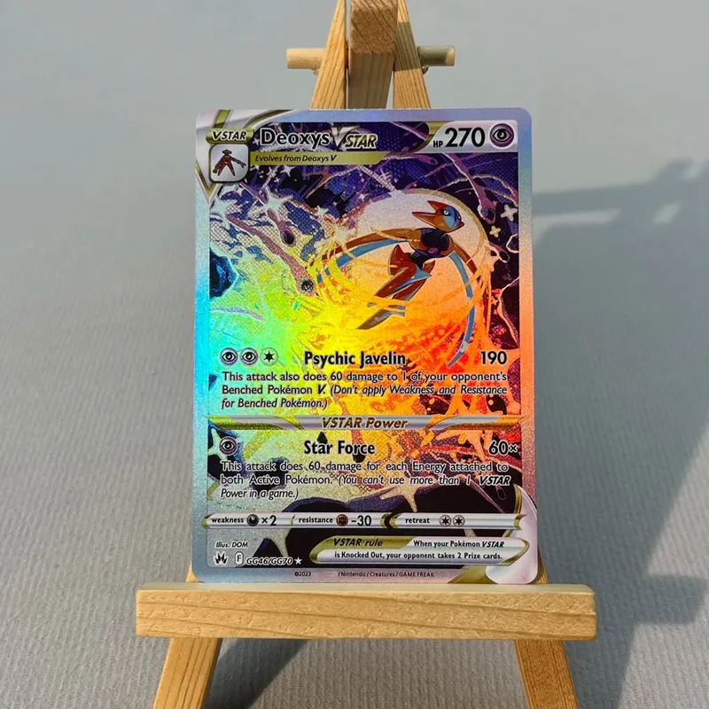 CRZ SVP PTCG5-002 Tcg proxy PKM Cards Arceus VSTAR Greninja ex Rare Collection Battle Toys Gifts for Hobbies home play