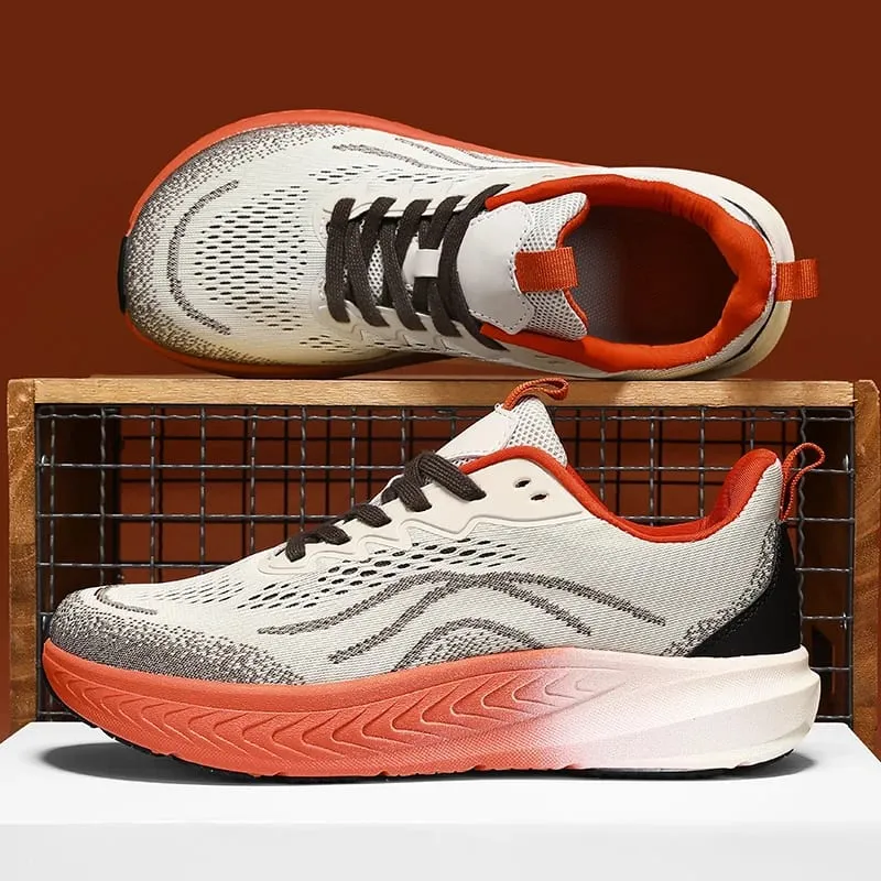 Outdoor Men's Casual Sneakers Minimalist Barefoot Shoes Running Shoes Lightweight Breathable Zero Soles Wide Toe Walking Shoes