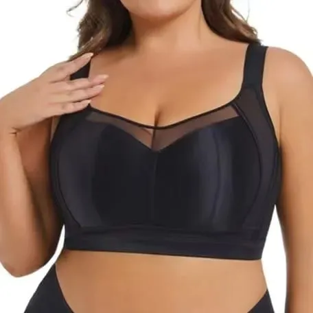 Women's plus Size Minimizer Bra Ultra-Thin Full Coverage Gathered Side Support Anti-Sagging Brassiere for Large Bust — image 1