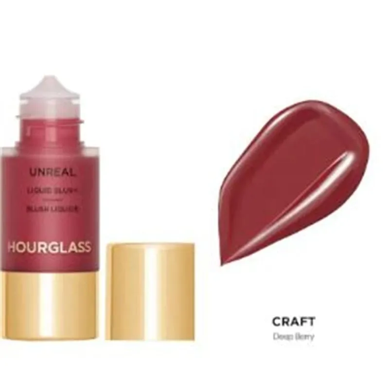 Timeglas Unreal Nude Flydende Tekstur Pulver Blusher Fuld Klar Farve Kind Flydende Let Push Away Skab naturlig kvinde makeup — image 12