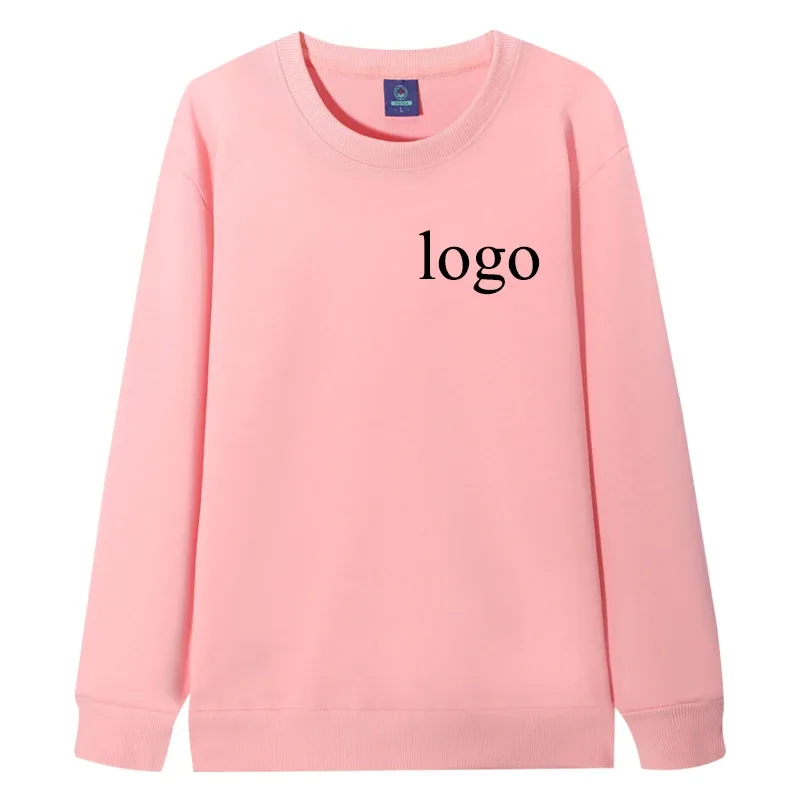 Customized Round Neck 60% Cotton Hoodies Men Fashion Printed Loose Long Sleeve Pullover Women Personality Streetwear Sweatshirts