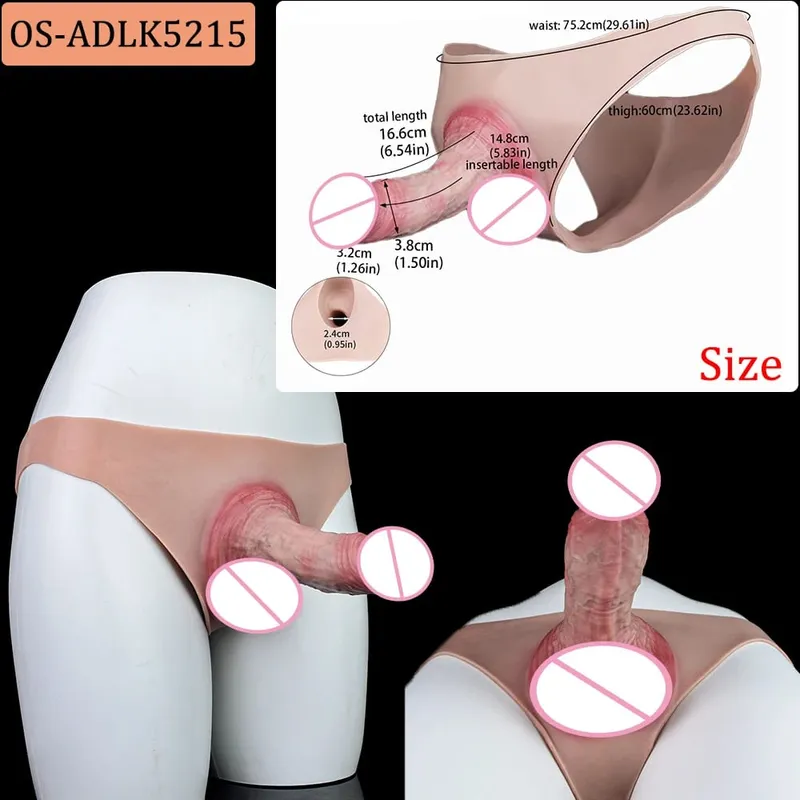 Flexible Skin-Like Huge Hollow Dildo Male Strap-On Lifelike Penis Extend Sleeve насадка на член Couples Sex Pleasure Toys