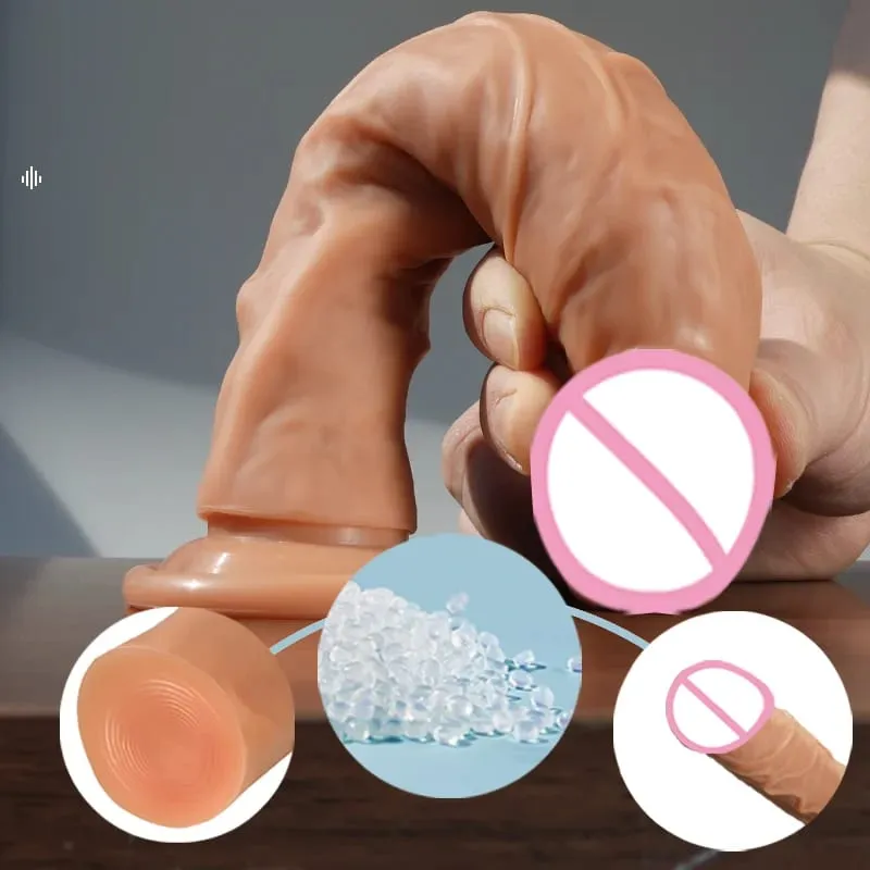 Realistic Dildo Silicone Penis Adult Sex Toys G-spot Anal Stimulation Masturbator Dildo with Suction Cup Adult SexToy ButtPlug