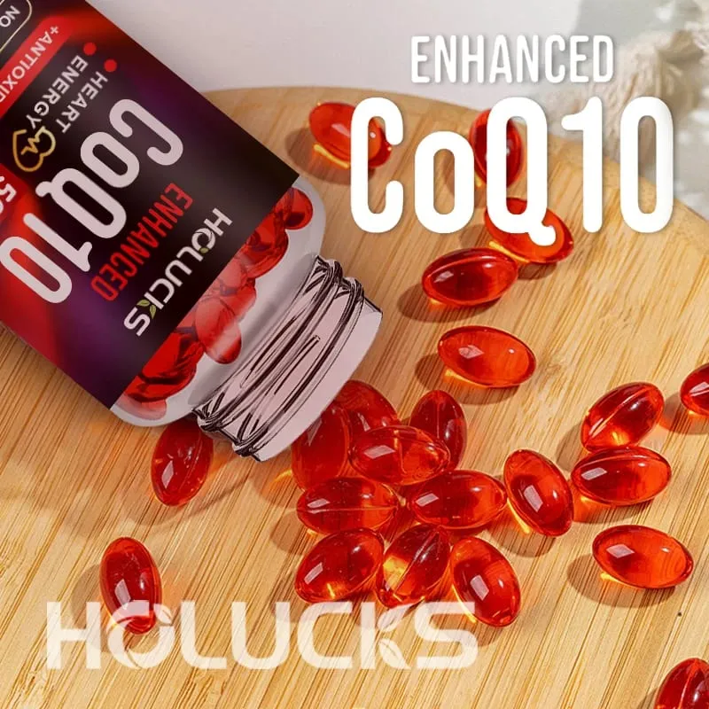 Acquista 1 ricevi 1 gratis! Integratore di CoQ10 da 500 mg per la produzione di energia per la salute del cuore e antiossidante che promuove la luminosità di uomini e donne