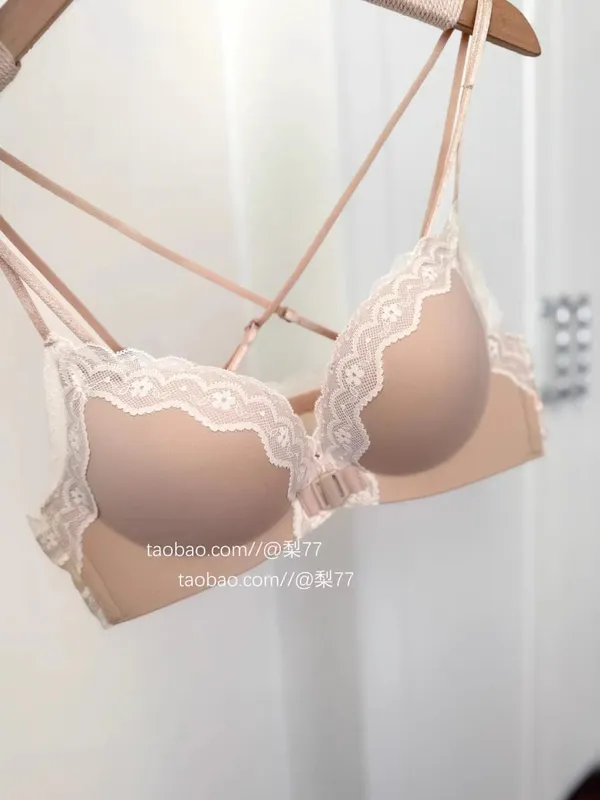 Leopard Print Front Button Bra Set Push Up Petite Women Backless Sexy Lingerie for Party Gathering Enhance Bust Show Larger S-XL