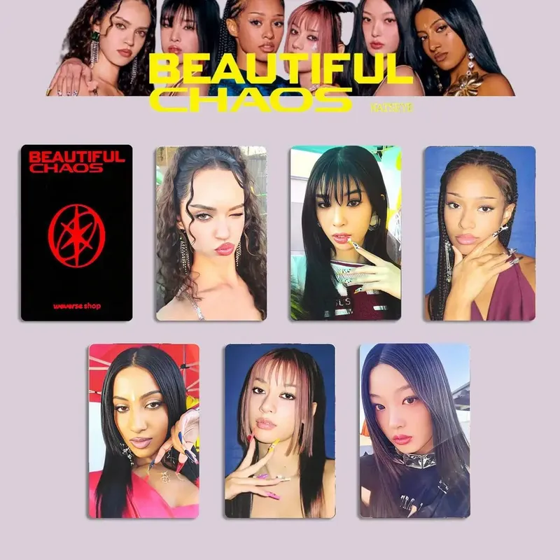 Album 6PCS LOMO Cards - MANON LARA SOPHIA Double-Sided Photo Fans Gift