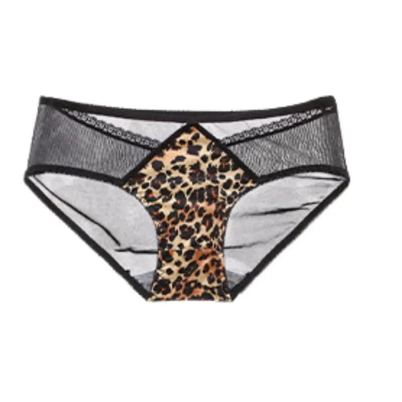 Best Selling Leopard Print Front Closure Push Up Bra Set Sexy Back Design Small Bust Enhancing Women Lingerie