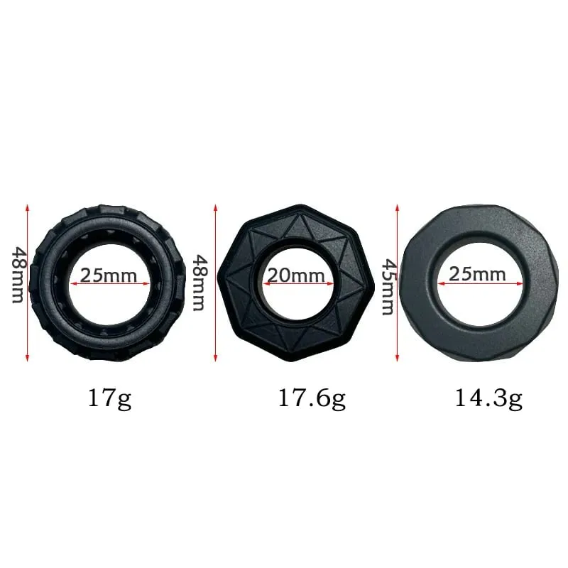 Men's Elastic Sperm Lock Ring Silicone Delay Ejaculation Penis Ring Sex Toys For Men Dick Erection Stretcher Ring Adult Supplies