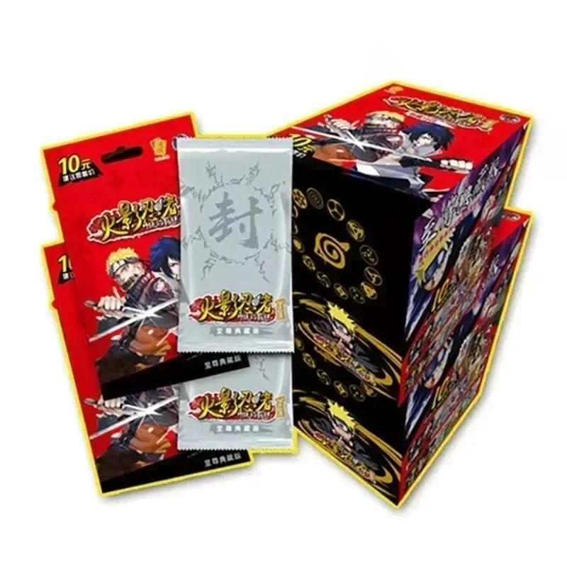 Genuine Anime Naruto Cards Shippūden Kakashi Ninja TCG SSR Rare Trading Collection Cards Battle Carte for Children Toy Gifts