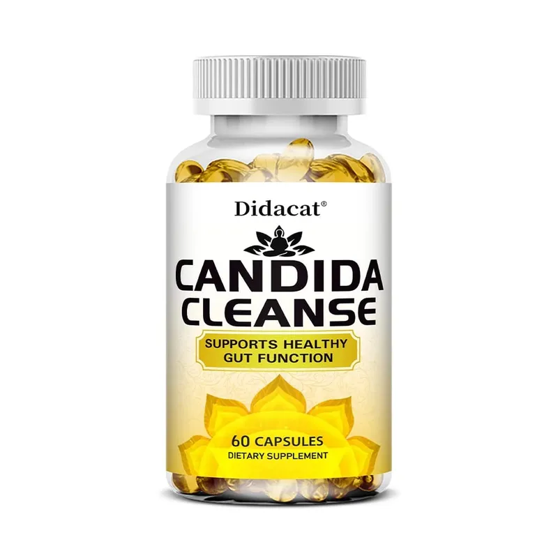 Candida Cleanse-Contains Natural Herbs and Probiotics To Support Healthy Bowel Function and Immune Health Suitable for Unisex