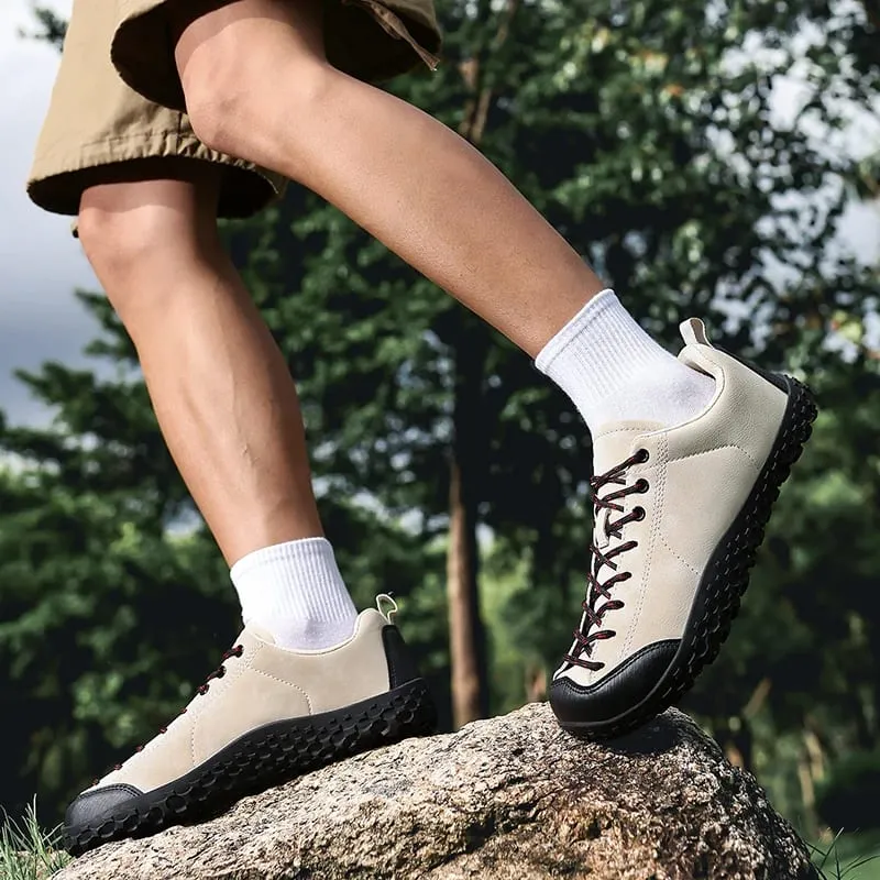 Scarpe da ginnastica a punta larga a piedi nudi Scarpe da esterno minimaliste unisex Zero Drop Scarpe sportive da passeggio con lacci antiscivolo 36-38 Scarpe taglie forti — image 5