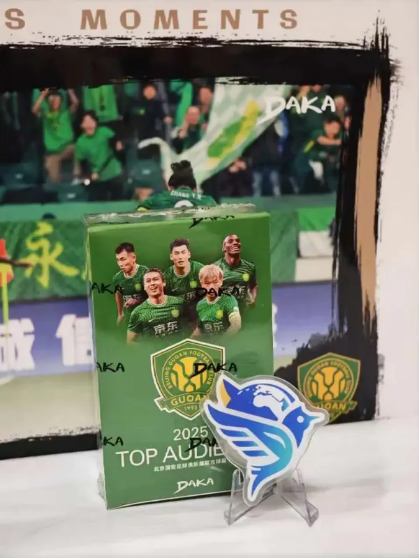 New Daka 2025 Trading Cards Top Audience Machester Cuty Juventus Ac Milan Internazionale Milano Football Star Official Box Gift