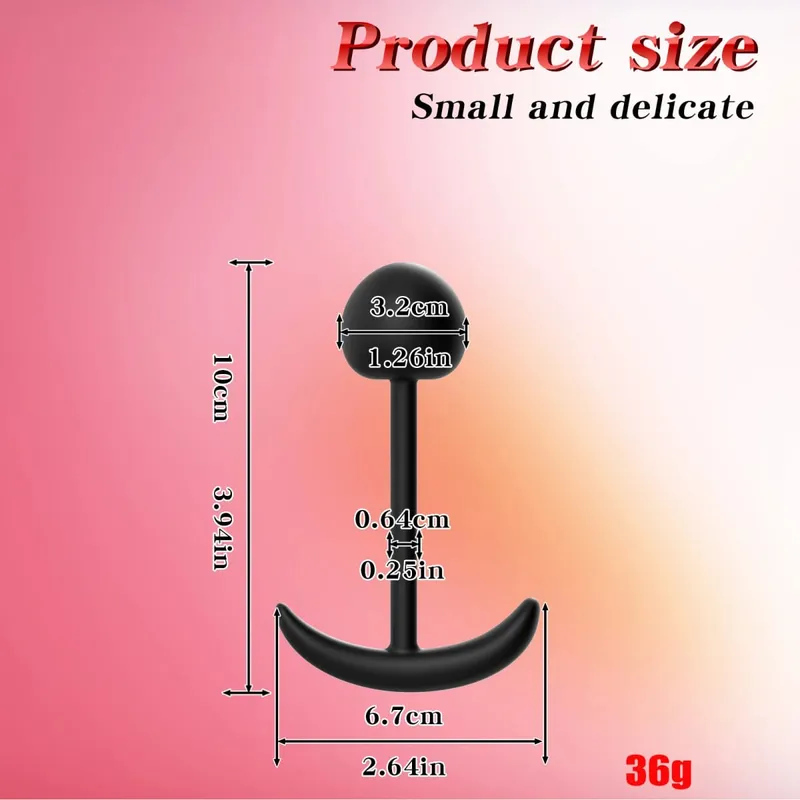 Hot Selling Wearable Anal Plugs With Steel Balls Analplug Buttplug Butplug Fake Dildo For Women Men Anal Beads Adult 18 +Sextoys
