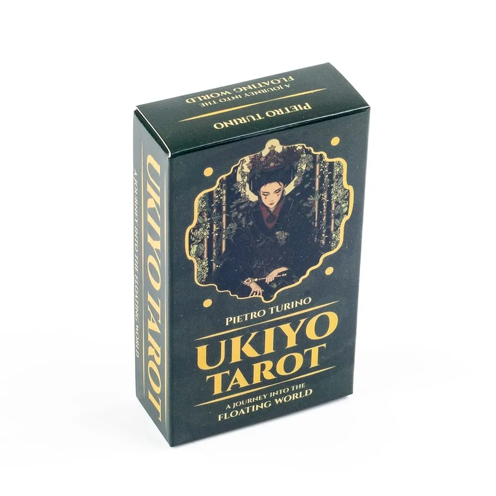 Ukiyo Tarot Cards 78Pcs Leisure Entertainment Game Card Family Gathering Divination Deck Board Playing Games 10.3*6CM