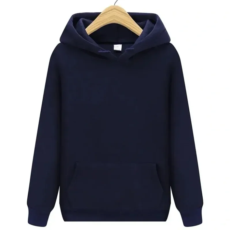 New Fashion Men's Women's Hoodies Spring Autumn Winter Casual Hoodies Sweatshirts Men Tops Solid Color Hoodie Sweatshirt Male